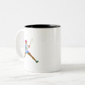 Tasse 2 Couleurs iga swiatek (Devant gauche)