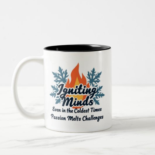 Tasse 2 Couleurs Igniting Minds  Inspirational Winter Passion (Gauche)