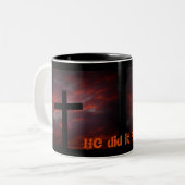 Tasse 2 Couleurs Il a tout fait... (Devant gauche)
