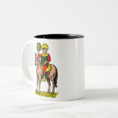 Tasse 2 Couleurs Il cavaliere di denari (Devant gauche)