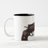 Tasse 2 Couleurs Il effiloche Colt Python (Gauche)