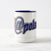 Tasse 2 Couleurs Il effiloche de déjeuner (Centre)