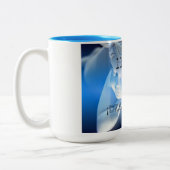 TASSE 2 COULEURS IL EFFILOCHE PETIT ANGE (Gauche)