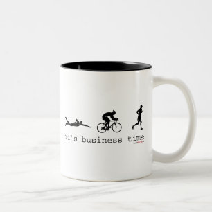 Tasse 2 Couleurs Il est temps d'affaires