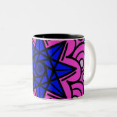 Tasse 2 Couleurs Il Était Fait D'Étoiles (Devant droit)