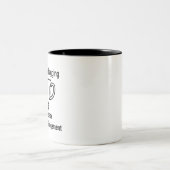 Tasse 2 Couleurs Il ne sabre pas sa gestion des trophées (Centre)