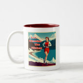 Tasse 2 Couleurs Il nettoie la cuisine Sassy Runner (Gauche)