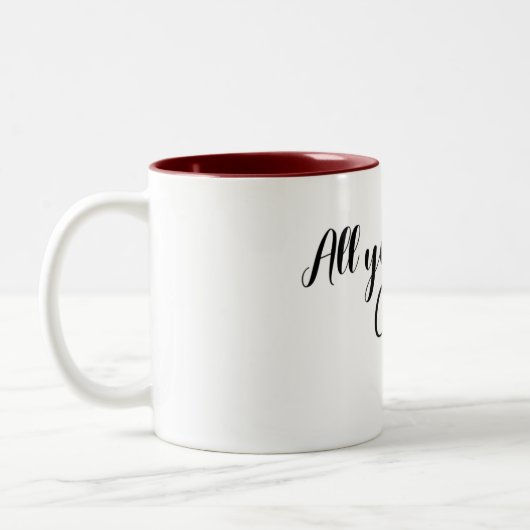 Tasse 2 Couleurs il vous suffit de chai (Gauche)