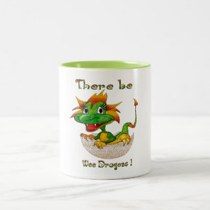 Tasse 2 Couleurs Il Y A Des Dragons De Wei