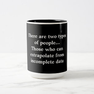 Tasse 2 Couleurs Il y a deux types de personnes
