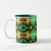 Tasse 2 Couleurs Île aérienne de motif, conception de studio de (Gauche)