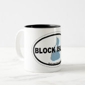 Tasse 2 Couleurs Île de Block (Devant gauche)