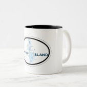 Tasse 2 Couleurs Île de Captiva (Devant droit)