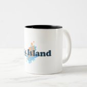 Tasse 2 Couleurs Île de chêne (Devant droit)