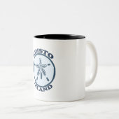 Tasse 2 Couleurs Île d'Edisto (Devant droit)