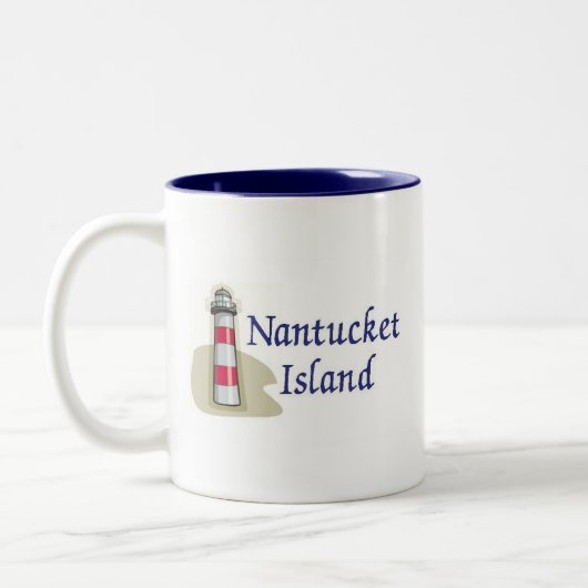 Tasse 2 Couleurs Île Nantucket (Gauche)