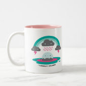 Tasse 2 Couleurs Île triste 2 (Gauche)