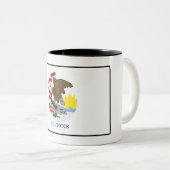 Tasse 2 Couleurs Illinois (Devant droit)