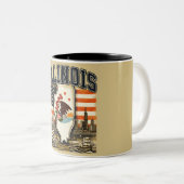 Tasse 2 Couleurs Illinois (Devant droit)