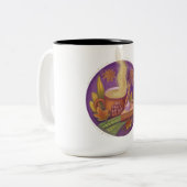 Tasse 2 Couleurs illustration (Devant gauche)