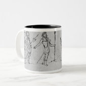 Tasse 2 Couleurs Illustration Andronicus, par William (Devant gauche)