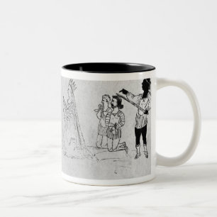 Tasse 2 Couleurs Illustration Andronicus, par William