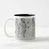 Tasse 2 Couleurs Illustration Andronicus, par William (Gauche)