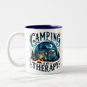 Tasse 2 Couleurs Illustration de camping