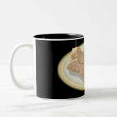 Tasse 2 Couleurs Illustration de Cannoli (Gauche)