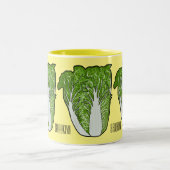 Tasse 2 Couleurs Illustration de chou chinois (Centre)