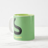 Tasse 2 Couleurs Illustration de dessin mignon millipede (Devant gauche)