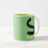 Tasse 2 Couleurs Illustration de dessin mignon millipede (Devant droit)