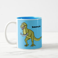 Illustration de dinosaure T rex drôle