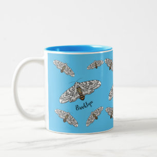 Tasse 2 Couleurs Illustration de la papine géante léopard