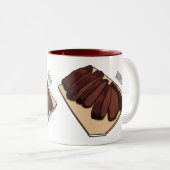 Tasse 2 Couleurs Illustration de la poitrine de boeuf (Devant droit)