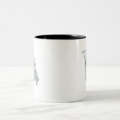 Tasse 2 Couleurs Illustration de l'État du Missouri (Centre)