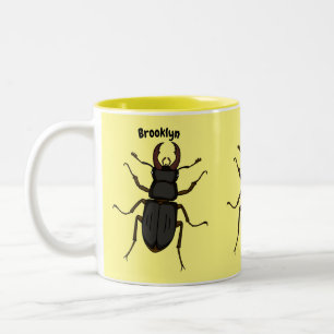 Tasse 2 Couleurs Illustration de l'insecte du dendroctone du pin