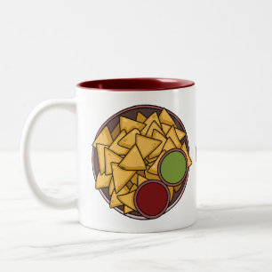 Tasse 2 Couleurs Illustration de Nachos