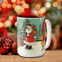 Illustration de Noël Vintage