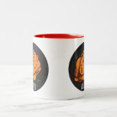 Tasse 2 Couleurs Illustration de poulet rôti (Centre)