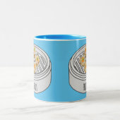 Tasse 2 Couleurs Illustration de Shumai dim sum (Centre)