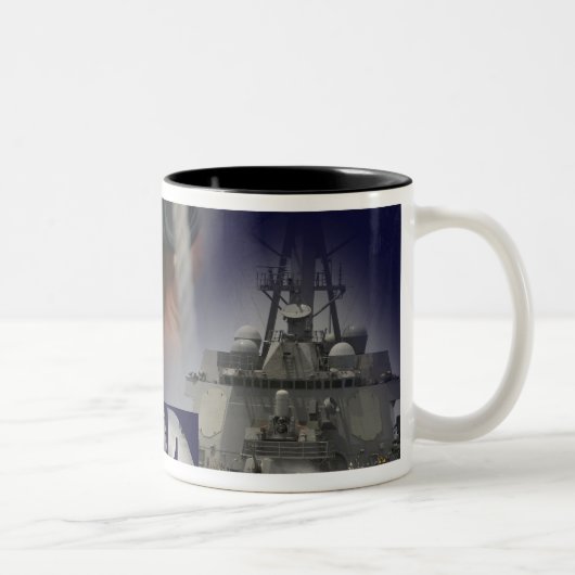 Tasse 2 Couleurs Illustration des membres d'équipage (Droit)