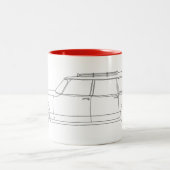 Tasse 2 Couleurs Illustration DS Break Safari (Centre)