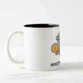 Tasse 2 Couleurs Illustration du concept bancaire d'investissement (Gauche)