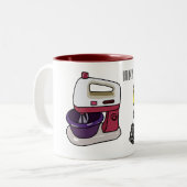 Tasse 2 Couleurs Illustration du mixer (Devant gauche)