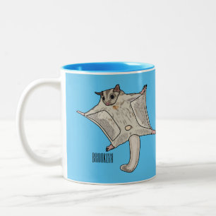 Tasse 2 Couleurs Illustration du planeur à sucre