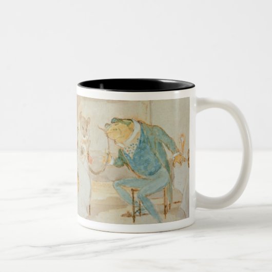 Tasse 2 Couleurs Illustration 'd'une grenouille qu'il un Go (Droit)