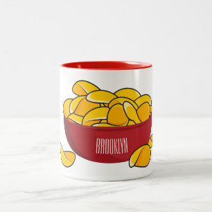 Tasse 2 Couleurs Illustration d'une puce de pomme de terre