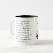 Tasse 2 Couleurs Illustration Oiseau d'hoopoe Oiseau Art Oiseau Ois (Devant gauche)