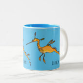Tasse 2 Couleurs Illustration Weedy seadragon (Devant droit)
